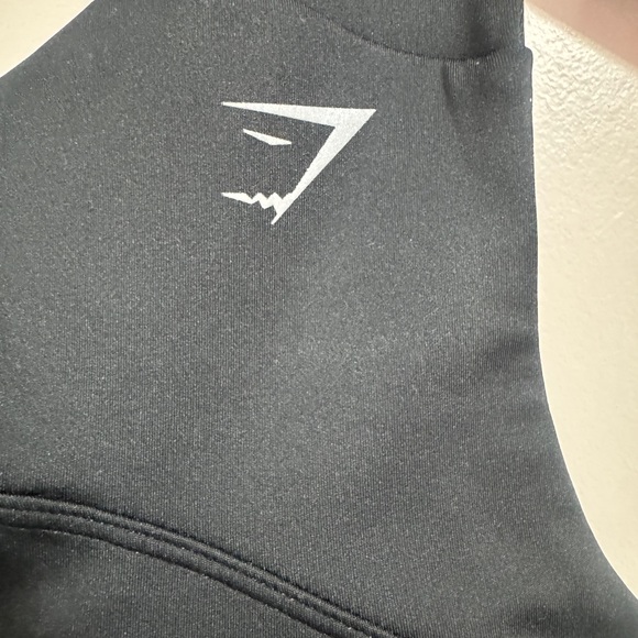 Gymshark Black Sports Bra with Subtle Design Woman’s Size S - Picture 2 of 4